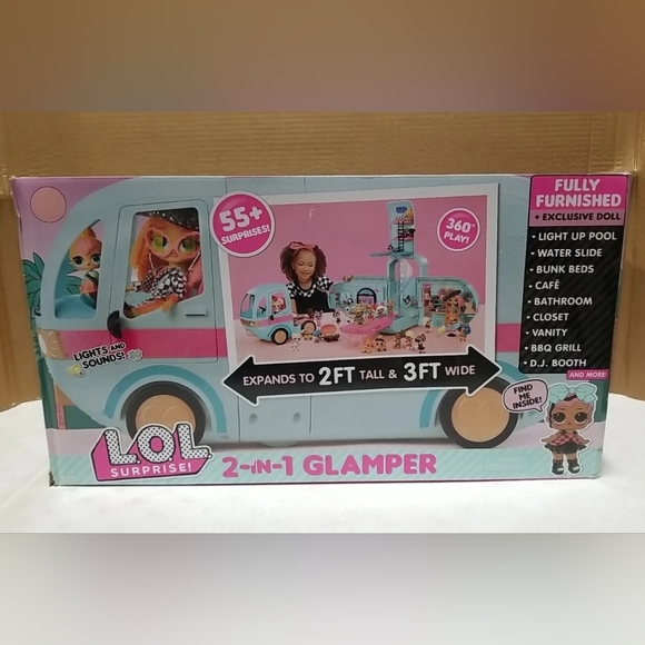 L.O.L. Surprise! Toys Lol Surprise Omg Glamper Fashion Camper Doll